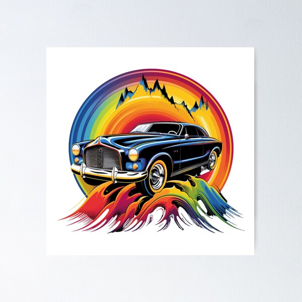 Item preview, Rainbow Sports Classic Car designed and sold by THICHA.