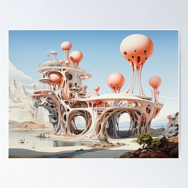 Item preview, Derretimiento Desquiciado: La Casa Imposible designed and sold by Aigalprint.