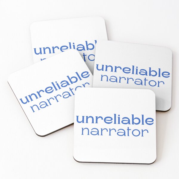 Item preview, unreliable narrator designed and sold by p20designs.