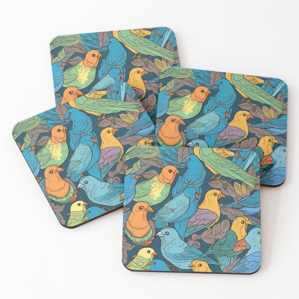 Item preview, Bird Pattern Seamless Illustration designed and sold by similarwords.