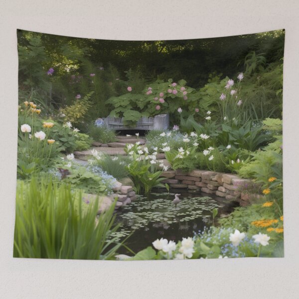 Item preview, Garden pond  designed and sold by KatyaH1965.