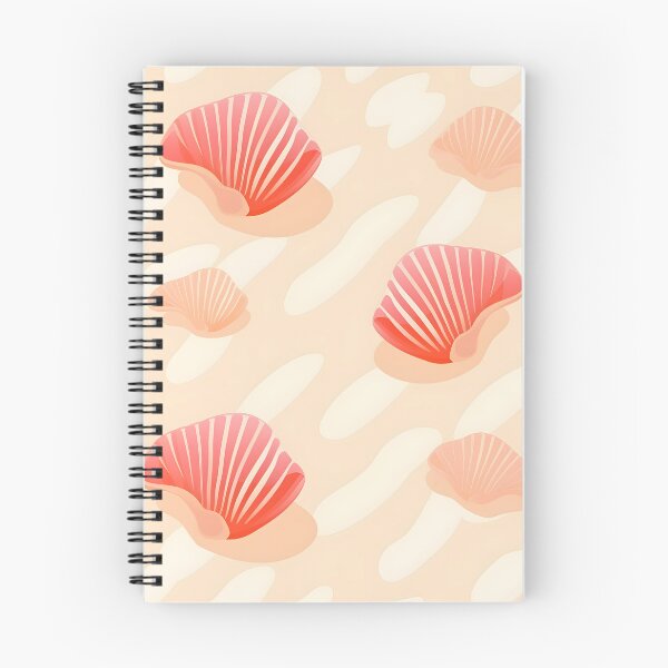 Item preview, Transparent Sea with Red Seashell designed and sold by StudioThink.
