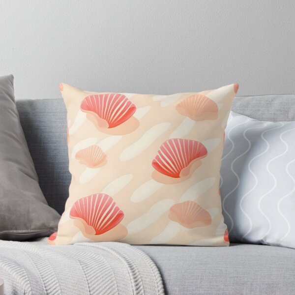Item preview, Transparent Sea with Red Seashell designed and sold by StudioThink.