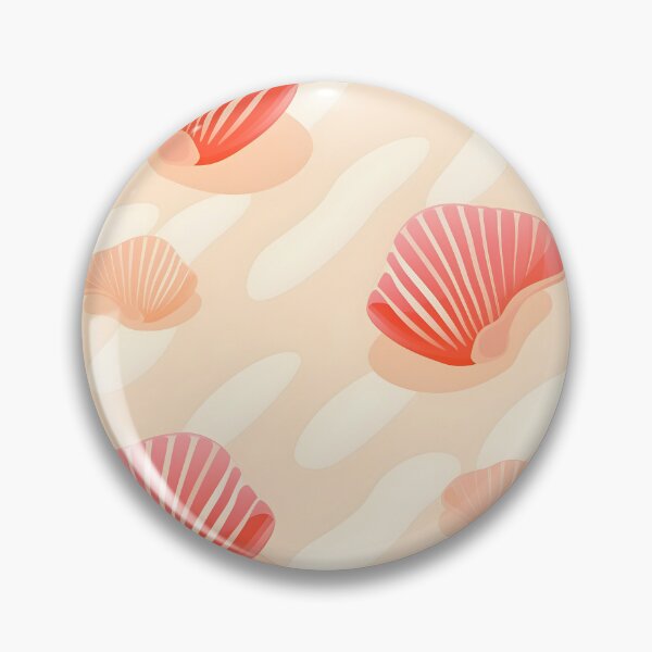 Item preview, Transparent Sea with Red Seashell designed and sold by StudioThink.