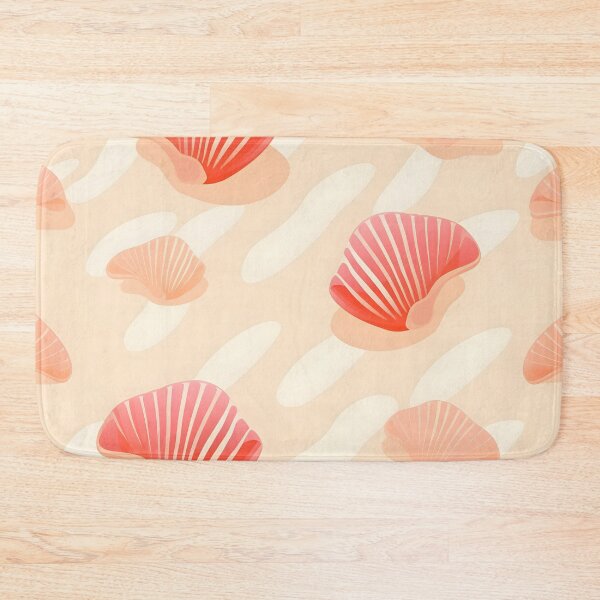 Item preview, Transparent Sea with Red Seashell designed and sold by StudioThink.