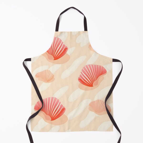 Item preview, Transparent Sea with Red Seashell designed and sold by StudioThink.