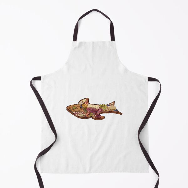 Item preview, Shark-uterie board designed and sold by Professionally Silly Art.