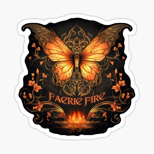 Faerie Fire Sticker