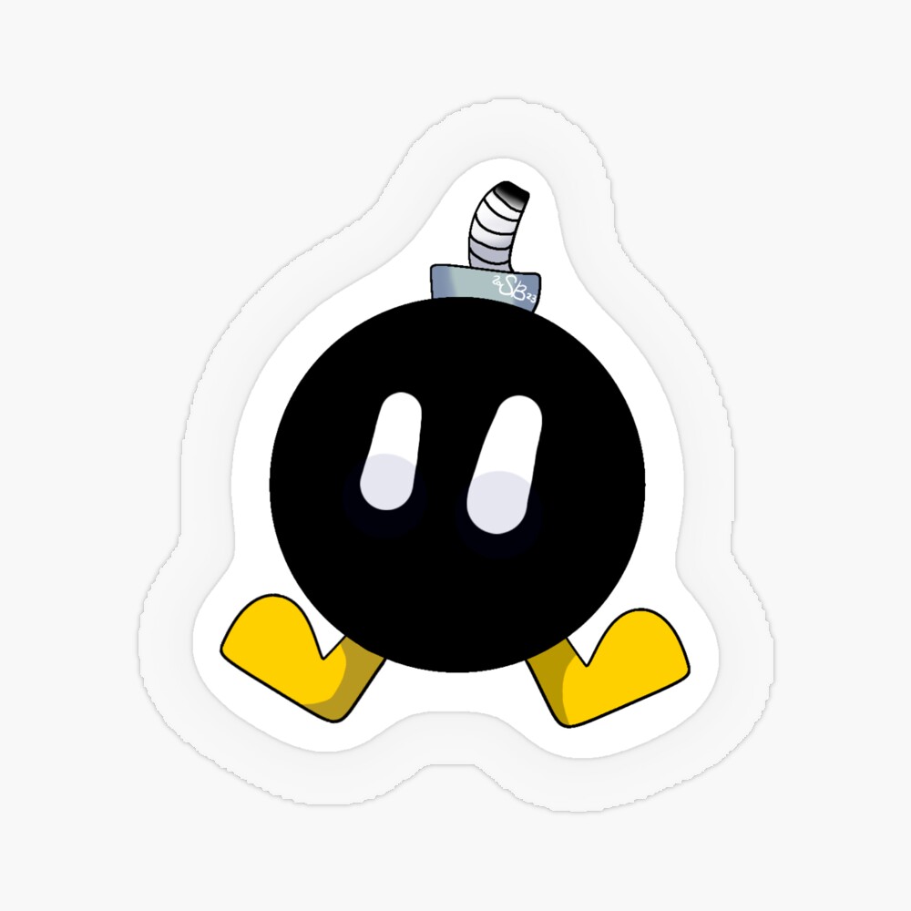Bobby the Bob-omb Sticker for Sale by Stephens1081
