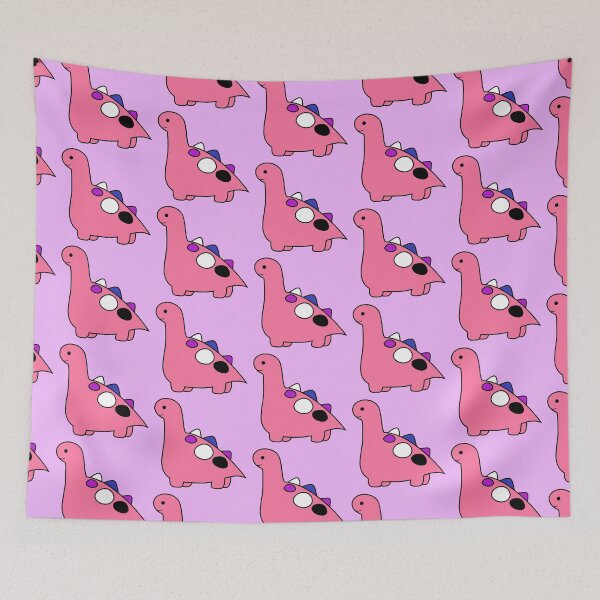 Item preview, Genderfluid flag dino designed and sold by bookwoof.