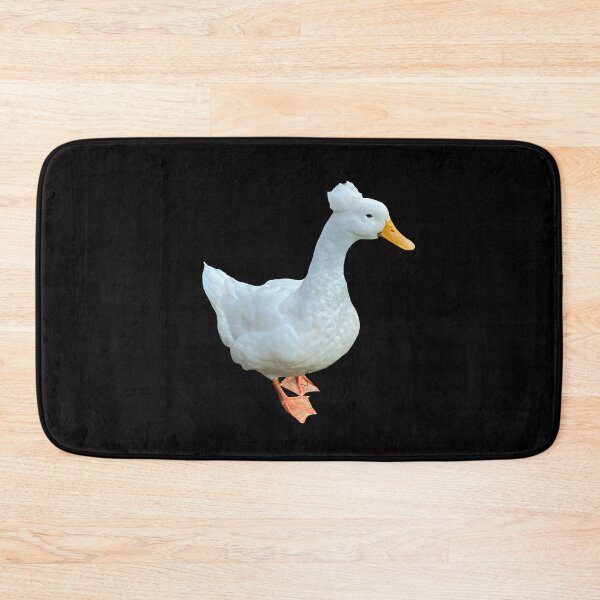 Item preview, Crested duck white pattern black designed and sold by ArlacV.