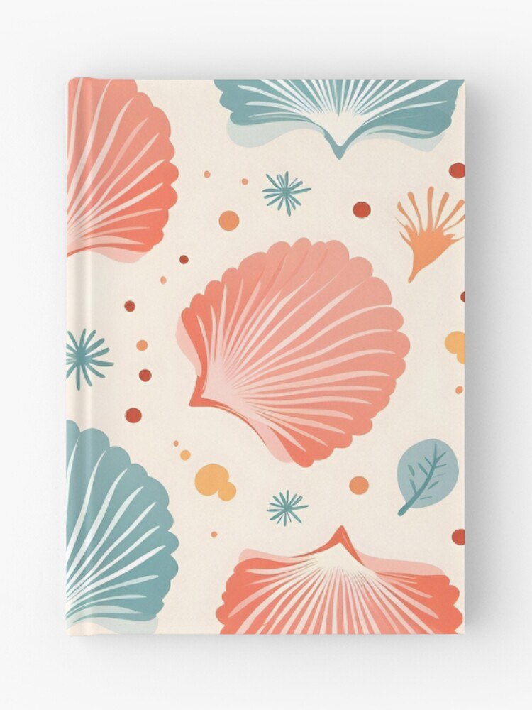 Thumbnail 1 of 3, Journal, Pastel Seashell designed and sold by StudioThink.