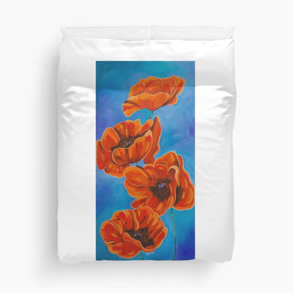 Poppies Duvet Cover