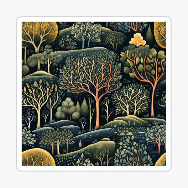 Item preview, Medieval Forest designed and sold by Immarcescible.