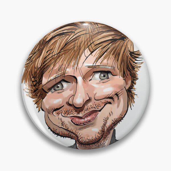 Item preview, Ed Sheeran cartoon designed and sold by IanBakerToons.