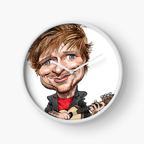 Item preview, Ed Sheeran cartoon designed and sold by IanBakerToons.