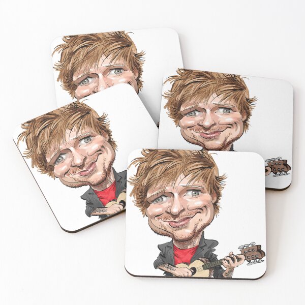 Item preview, Ed Sheeran cartoon designed and sold by IanBakerToons.