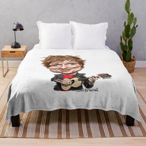 Item preview, Ed Sheeran cartoon designed and sold by IanBakerToons.