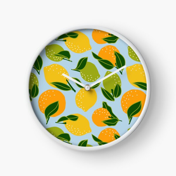 Item preview, Citrus Fruit-Light Blue designed and sold by Sarah Melendez.