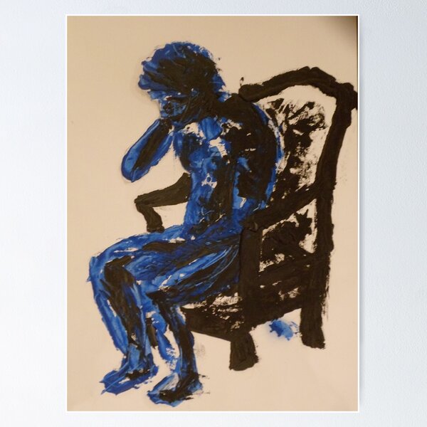 Item preview, Blue designed and sold by SerenaGeraceart.