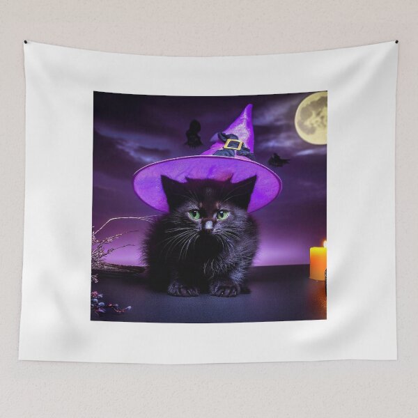 Item preview, witchy kitten designed and sold by miguel-ozz.
