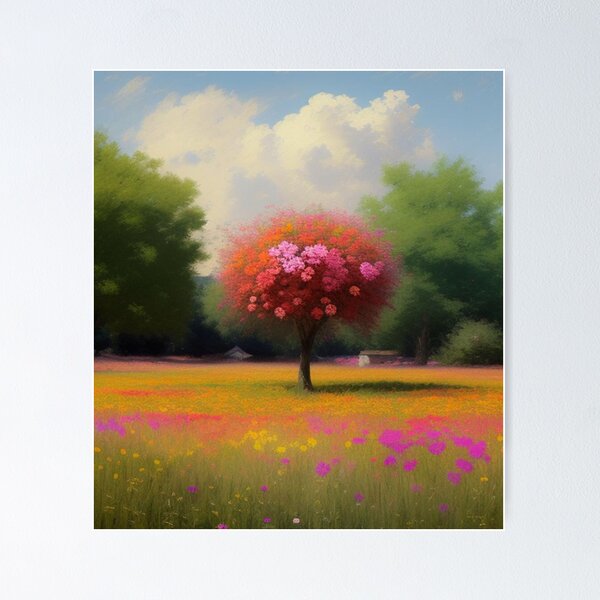 Item preview, Blooming Flower Tree designed and sold by Dreamlume.