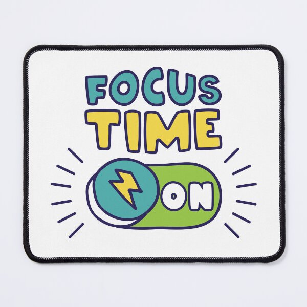 Item preview, Focus Time On designed and sold by bettercolors.