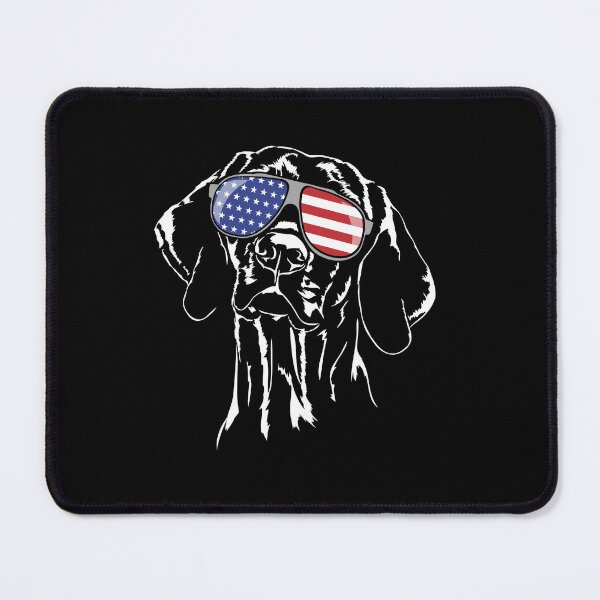 Item preview, Funny Vizsla Hungarian Pointer America Flag Patriotic Dog designed and sold by dogarts.