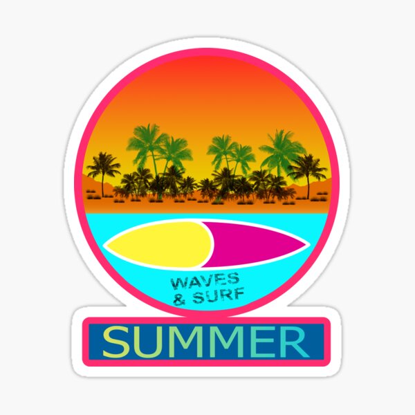 Artikelvorschau, Wellen, Surfen im Sommer. entworfen und verkauft von DesingJart.