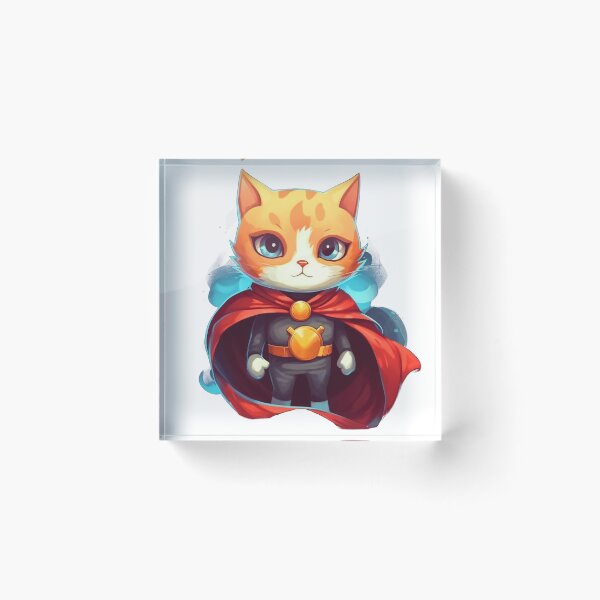 Item preview, SuperCat designed and sold by ManiaPopShop.