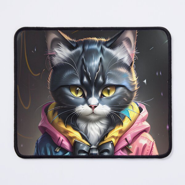 Item preview, DJ Cat - Modern Digital Art designed and sold by Ai-michiart.