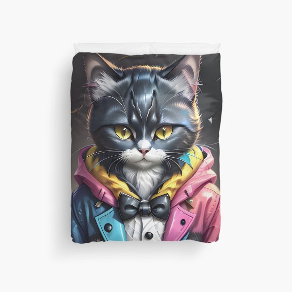 Item preview, DJ Cat - Modern Digital Art designed and sold by Ai-michiart.