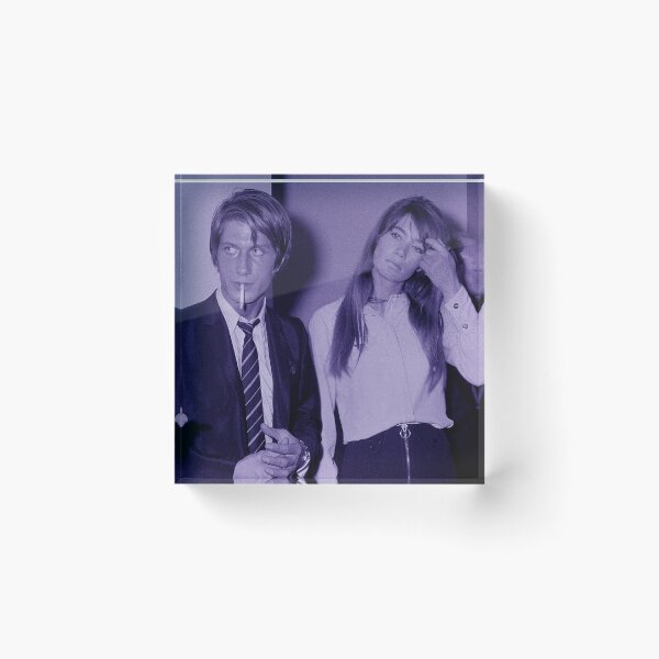 Item preview, Jacques Dutronc and Françoise Hardy Violet designed and sold by umutozturk.