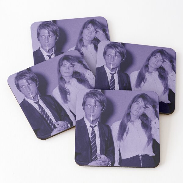 Item preview, Jacques Dutronc and Françoise Hardy Violet designed and sold by umutozturk.