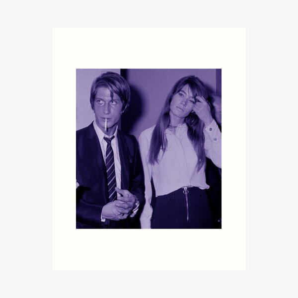 Item preview, Jacques Dutronc and Françoise Hardy Violet designed and sold by umutozturk.