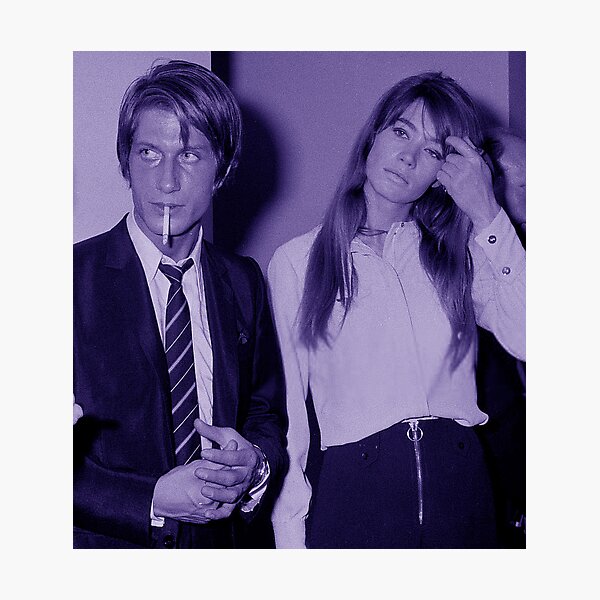 Item preview, Jacques Dutronc and Françoise Hardy Violet designed and sold by umutozturk.