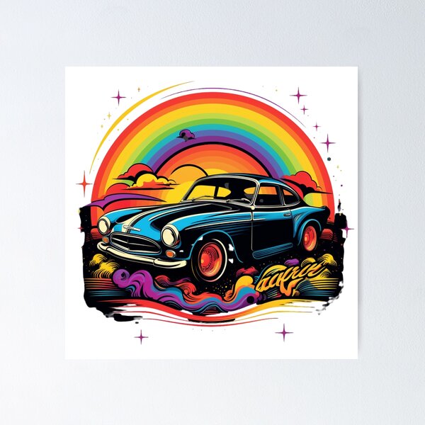 Item preview, Rainbow Sports Classic Car2 designed and sold by THICHA.