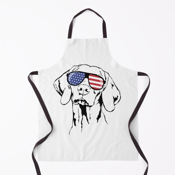 Item preview, Funny Vizsla Hungarian Pointer America Flag Patriotic Dog designed and sold by dogarts.