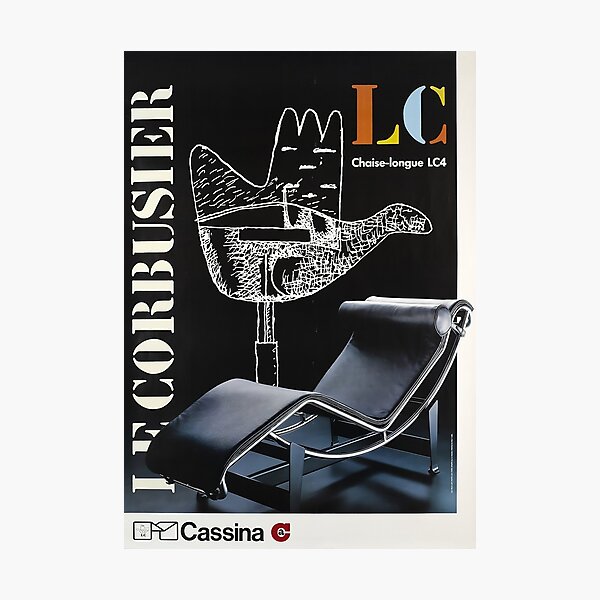 Item preview,  MID CENTURY LE CORBUSIER ADVERTISEMENT VINTAGE POSTER designed and sold by StuckOn-Detroit.