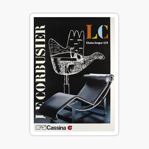Item preview,  MID CENTURY LE CORBUSIER ADVERTISEMENT VINTAGE POSTER designed and sold by StuckOn-Detroit.