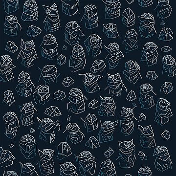 Artwork thumbnail, LINE ABSTRACT PATTERN by FREEEZEDESIGN