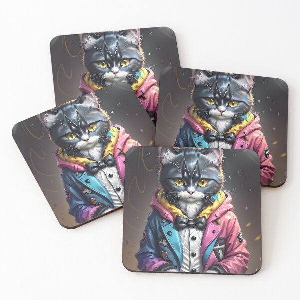 Item preview, DJ Cat - Modern Digital Art designed and sold by Ai-michiart.