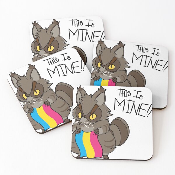 Item preview, Pride Trash Panda - Pansexual designed and sold by Will Holt.