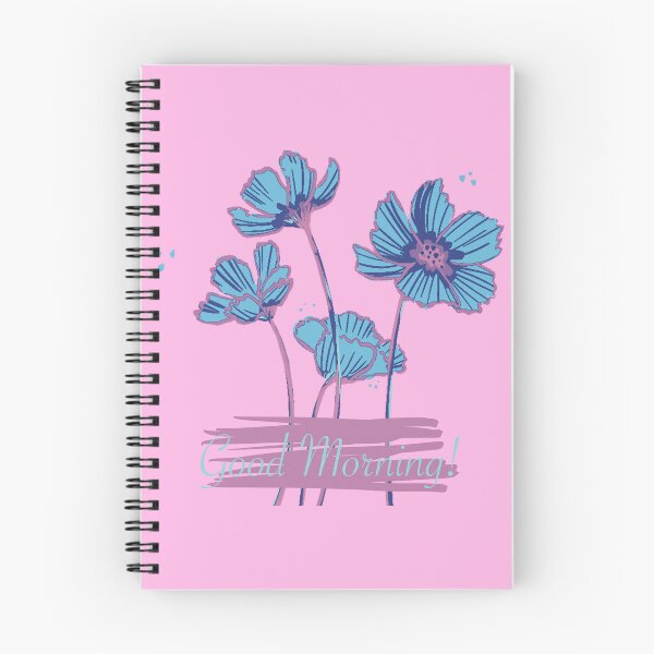 Item preview, Good morning blue flowers  designed and sold by Fransyn.