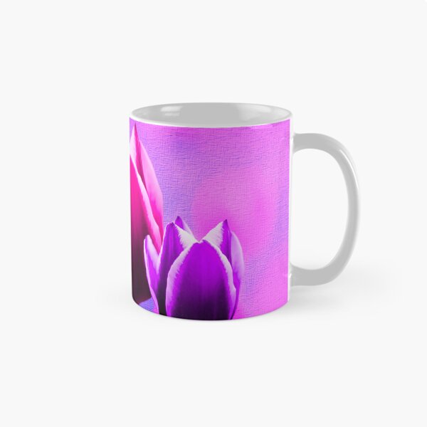Artikelvorschau, Strukturierter Hintergrund des violetten Tulpen-Trio entworfen und verkauft von BostonArcImage.