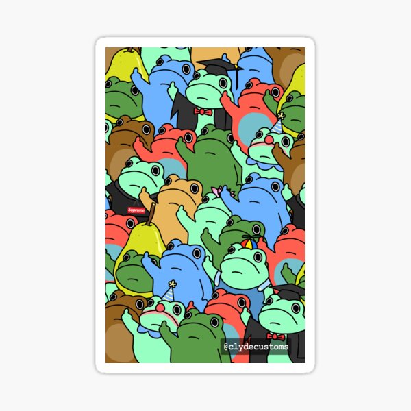 Item preview, Non-Friendly Toad Poster designed and sold by ClydeCustomsCo.