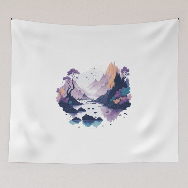 Item preview, Beautiful river scenery 2 designed and sold by MikesArtDesign.