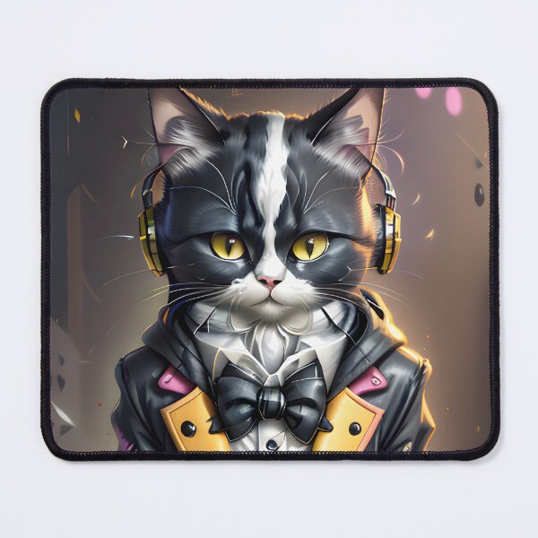 Item preview, DJ Cat - Modern Digital Art designed and sold by Ai-michiart.