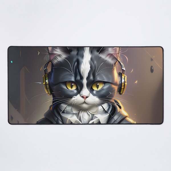 Item preview, DJ Cat - Modern Digital Art designed and sold by Ai-michiart.