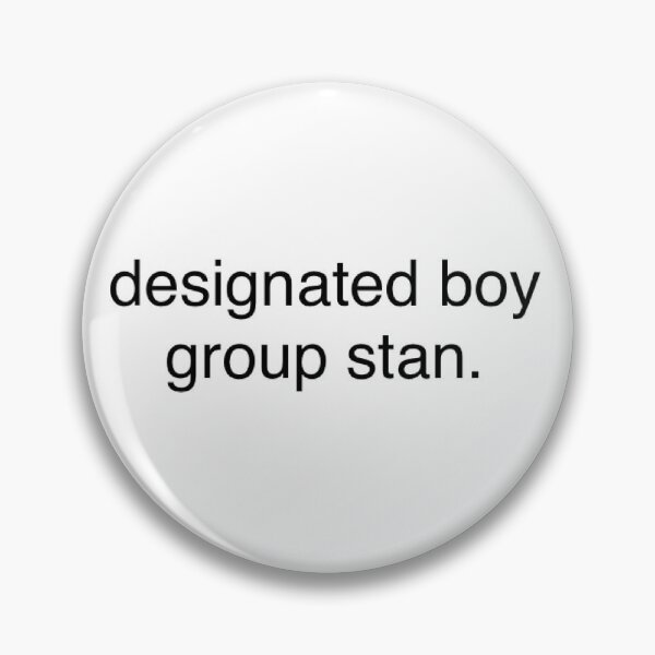 Item preview, Designated boy group Stan kpop design designed and sold by kpopgalorex.